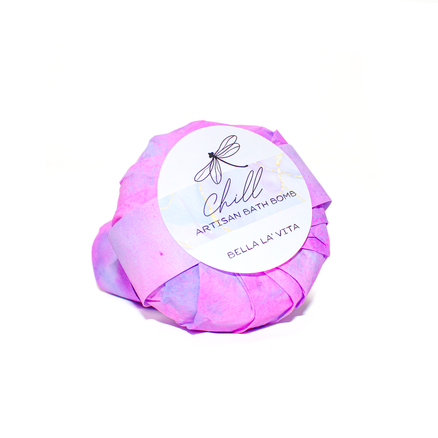 Chill Artisan Aromatherapy Bath Bomb with 100% Pure Essential Oils, 4 oz.